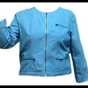 Westbound jacket size XL blue cotton